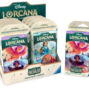 Disney Lorcana S7 – L’Île d’Archazia- Starter B Rubis & Saphir – Ravensburger Pré co vente 21/03/25
