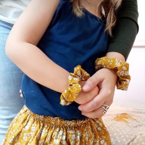 Chouchou, liberty capel moutarde