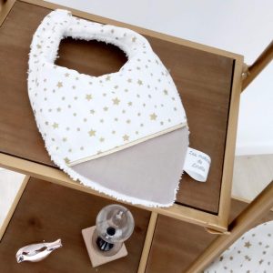 Bavouille, étoiles dorés et ficelle