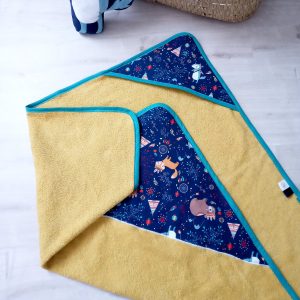 Cape de bain, grenade adventure et éponge curry