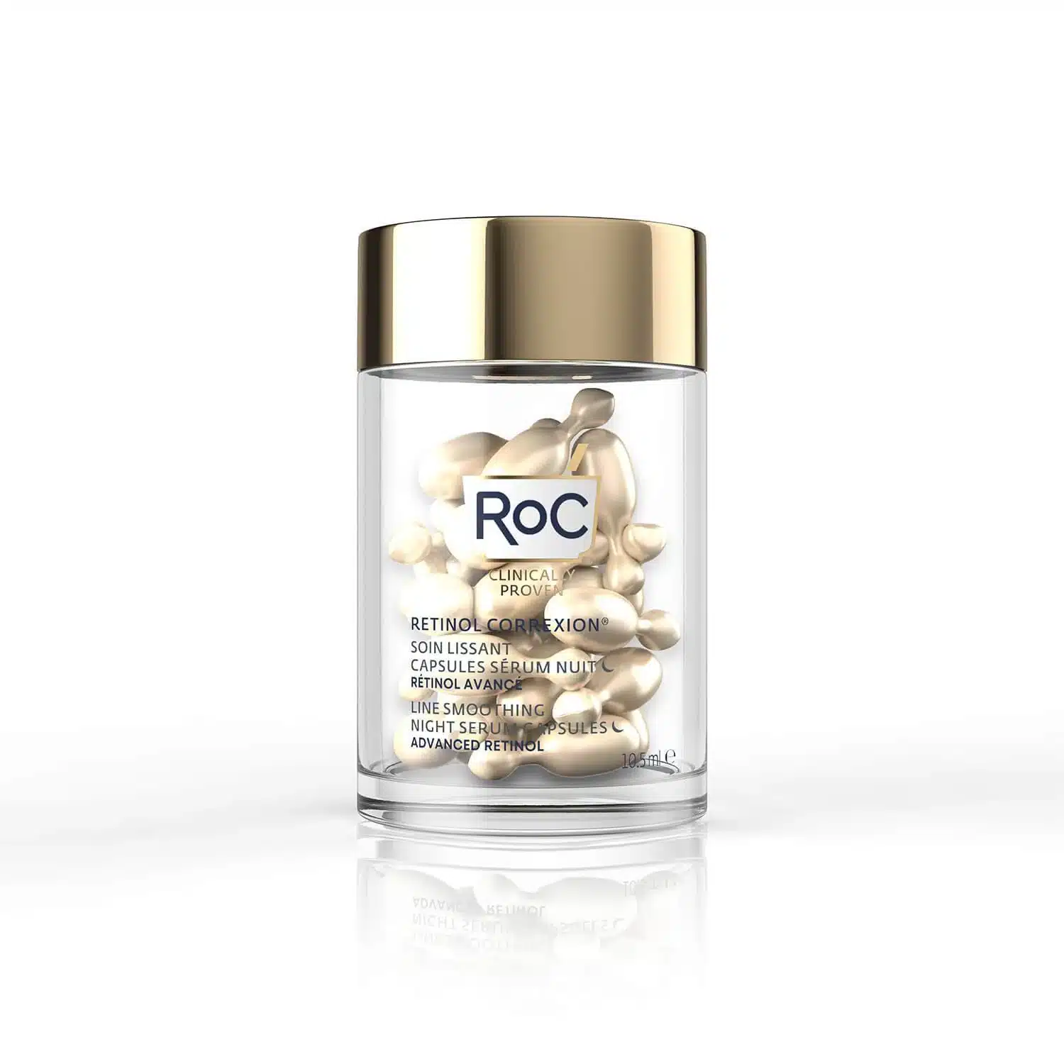 ROC RETINOL CORREXION® Soin Lissant Capsules Sérum Nuit (30 Capsules)