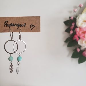 Boucles pierres et breloques