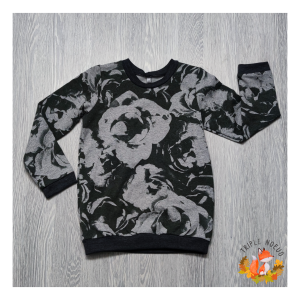 Sweat roses grises 4/5 ans