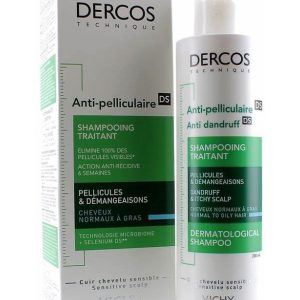 DERCOS SHAMP ANTI-PEL CHEV GRAS 200ML