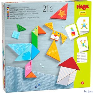 Jeu d’assemblage Tangram-Mix multicolore – Haba
