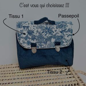 Créez votre cartable en velours