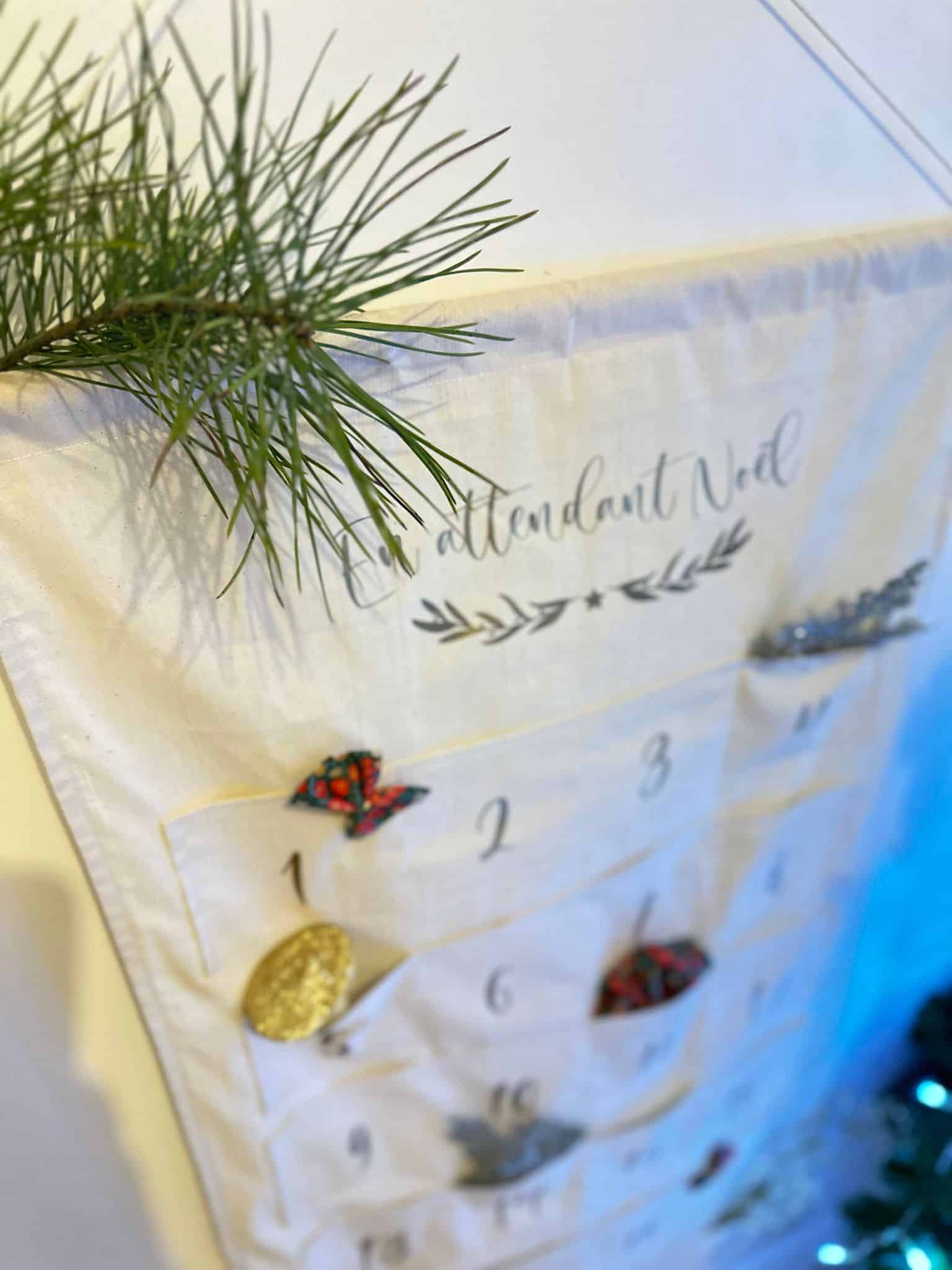 Calendrier de l’avent, lin – Image 4