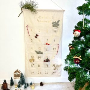 Calendrier de l&rsquo;avent, lin