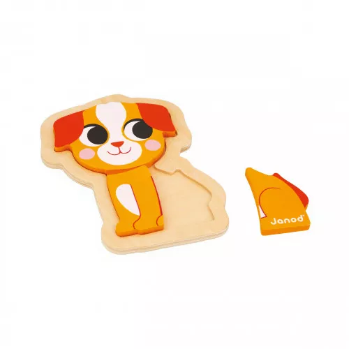 4 puzzles Evolutifs Animaux de Compagnie – Janod – Image 6