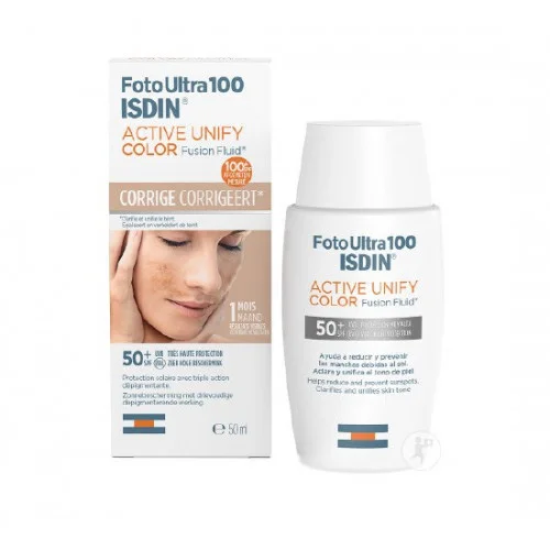 ISDIN ECRAN ACTIV UNIFY FUSION FLUID TEINTEE SPF50+