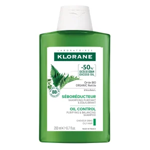 Klorane Shampooing Cheveux Gras À L’Extrait D’Ortie Bio