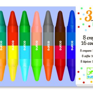 8 Crayons double côtés – Djeco 08874