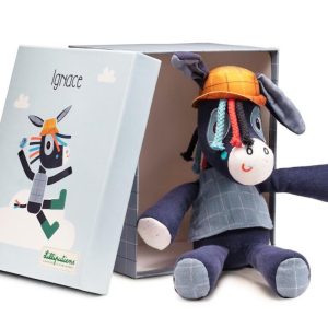 IGNACE PELUCHE CÂLINE – Coton biologique – Lilliputiens 2021