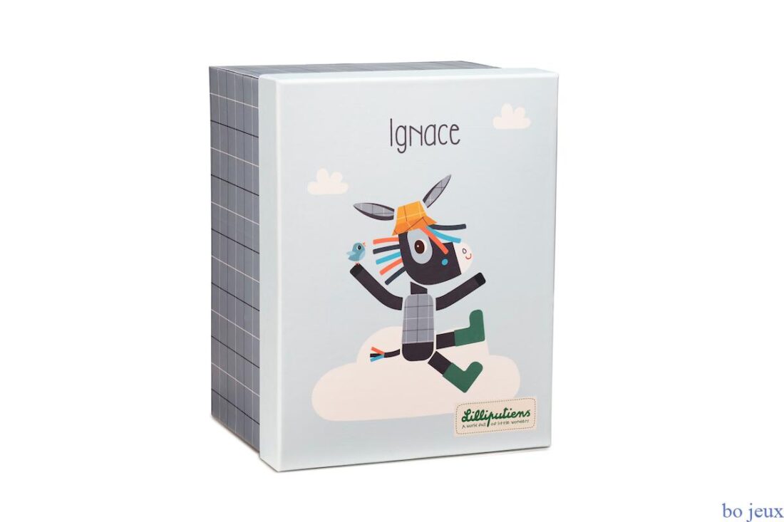 IGNACE PELUCHE CÂLINE – Coton biologique – Lilliputiens 2021 – Image 4