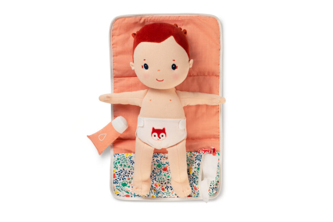 Set à langer motif fleurs – Lilliputiens 2022 – Image 3