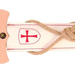 Dague Templier avec son fourreau blanc 35 cm – VAH