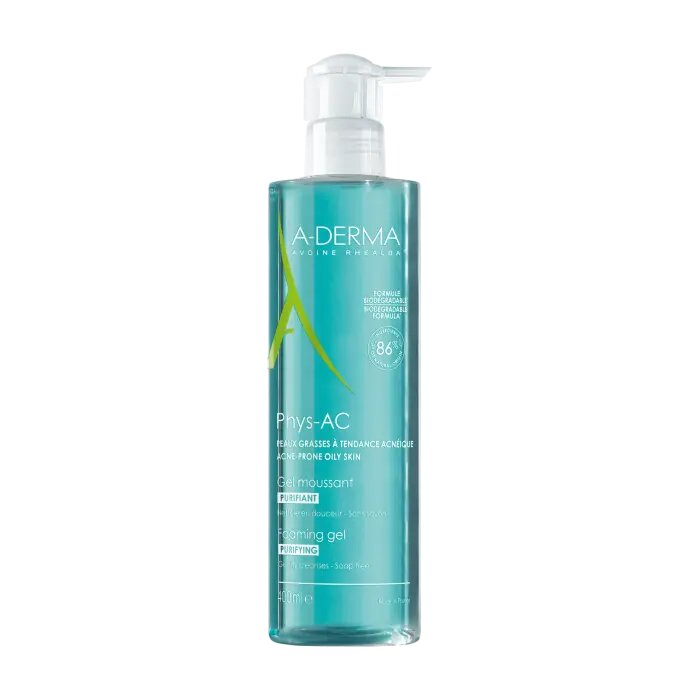 ADERMA PHYS AC GEL MOUSSANT 200 ML