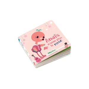 Anaïs n’aime plus le rose livre réversible – Lilliputiens