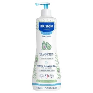 Mustela Gel Lavant Doux à l’Avocat – 750ml