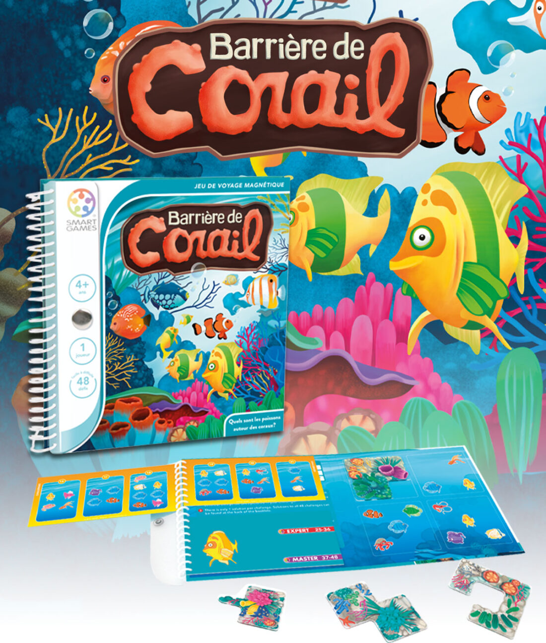 Livre magnétique Barrière de Corail – Smart Games