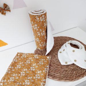 Essuie-tout lavable, capel moutarde