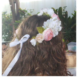 Couronne de tête en fleurs