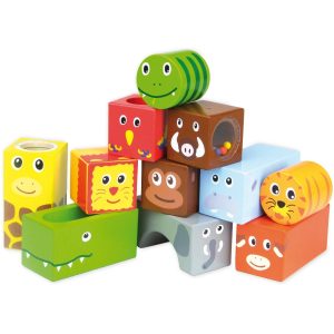 Cubes sonores Animaux de la Savane – Vilac