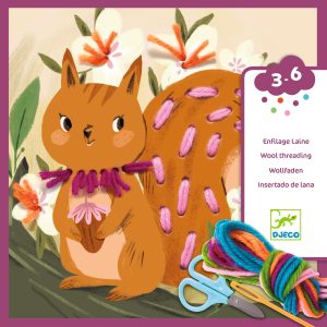 Enfilage Laine Petit pas avec du fil – Djeco