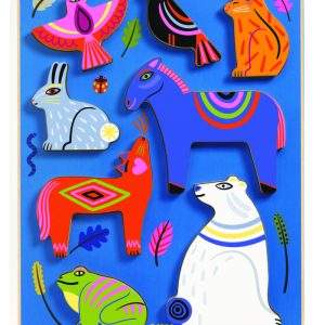 Puzzle forme bois  Nora & Co – Djeco 2020 01065