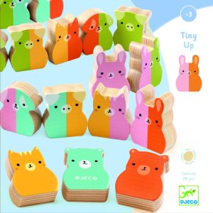 Jeu de domino Tiny-up domino – Djeco 2020 01675