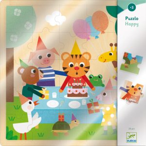 Puzzle bois Puzzlo Happy – Djeco