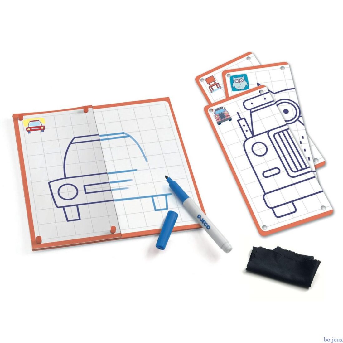 Dessiner Step by step Symetrie and Co – Djeco 2021 – Image 2