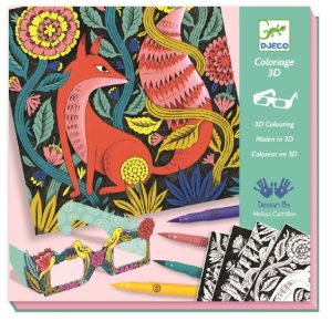 Coloriage 3D funny fantastique – Djeco 08652