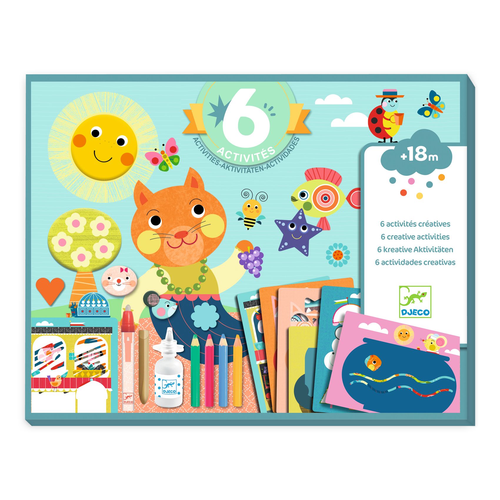 Activité Le chat et ses amis – Djeco