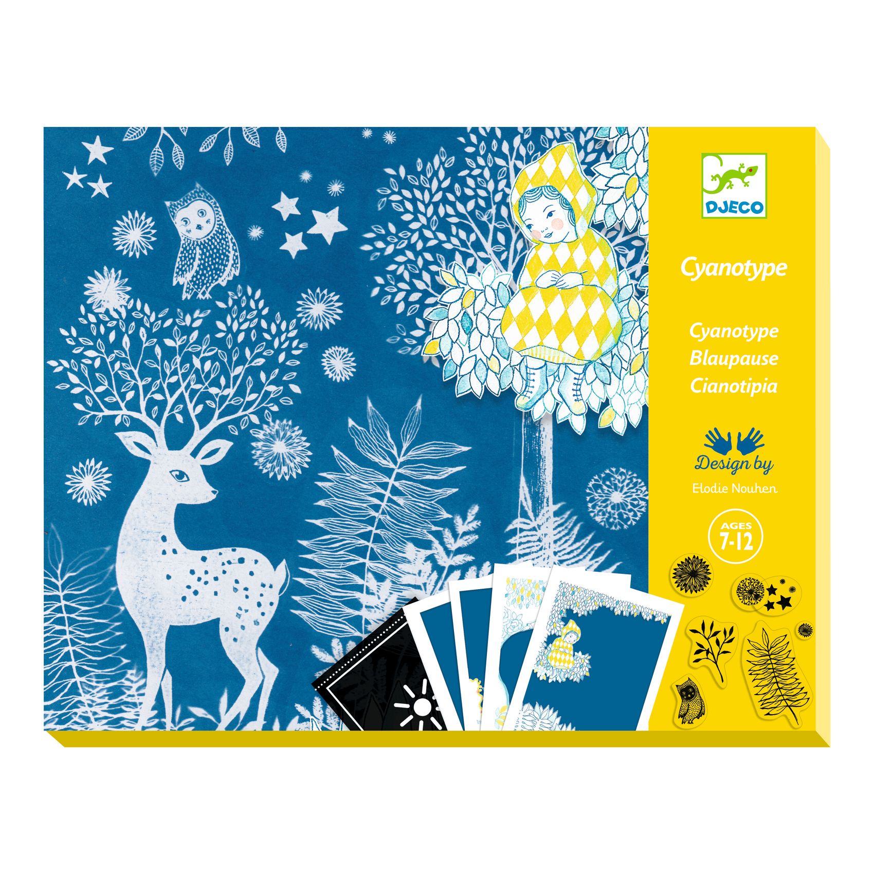Cyanotype – Au clair de la lune – Djeco – Image 3