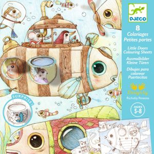 Coloriage – Le voyage de Malo – Djeco