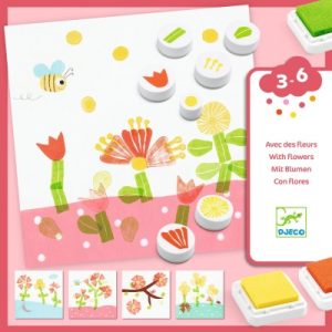 Tampons – Avec des fleurs – Djeco 2022