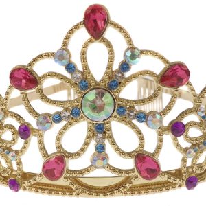 Diadème métallique, pierres précieuses – Great Pretenders