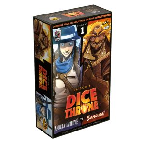 Dice Throne S2- As de la gâchette vs Samouraï – Lucky Duck Games