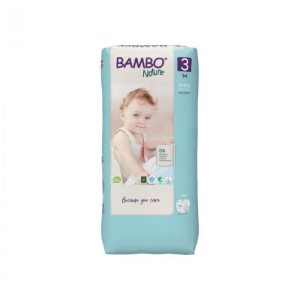 Bambo Nature Couches Taille 3 (4-8kg) 52un