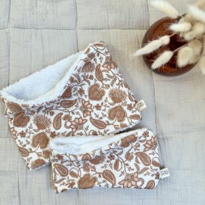 Tour de cou, double gaze indy camel