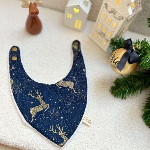 Bavouille, Noël, cerf fond marine