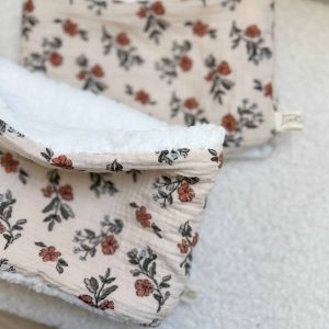 Tour de cou, double gaze Linaé