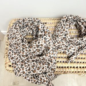Chèche, Double gaze motifs léopards