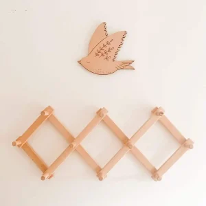 Patère Accordéon en Bois