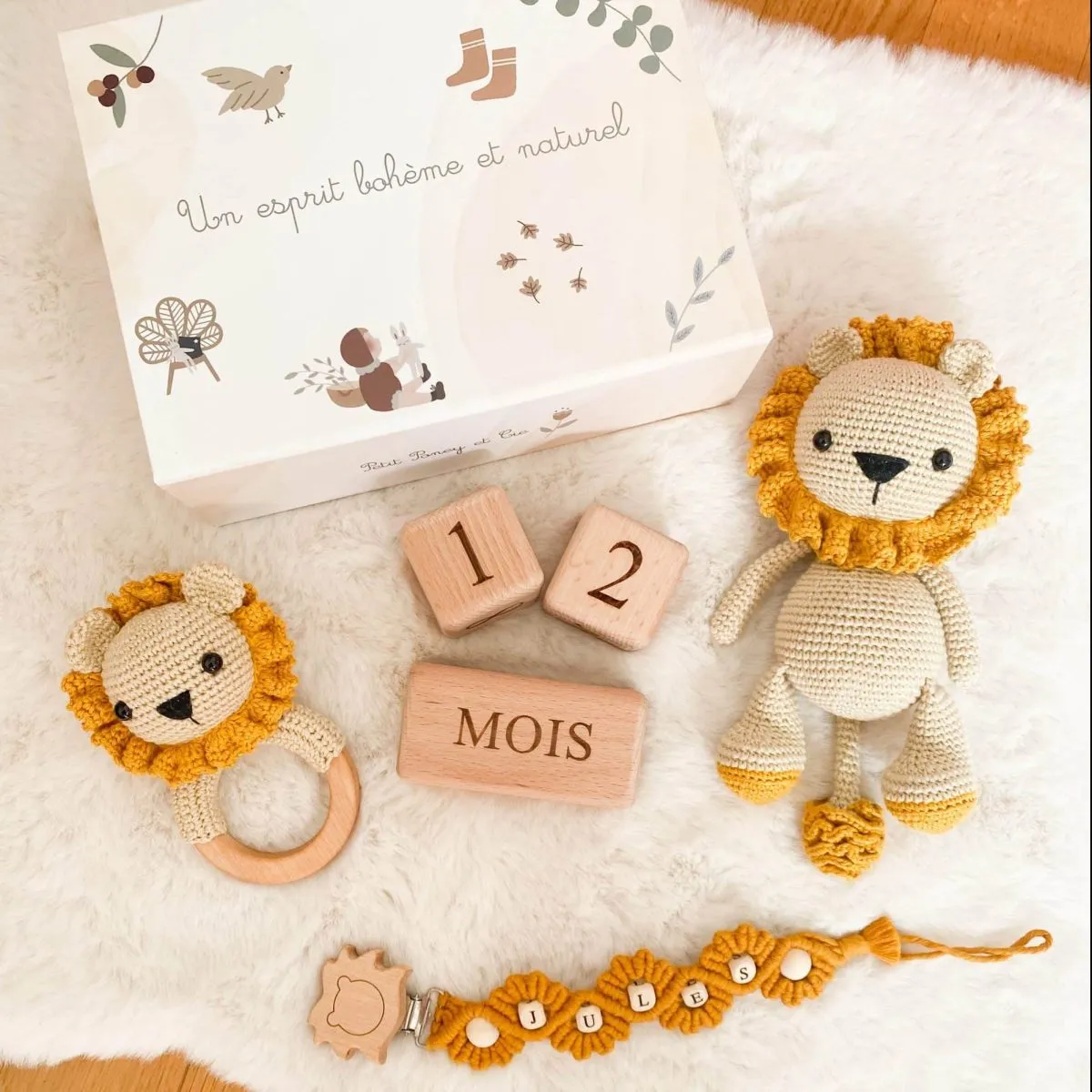 Grand Coffret Cadeau Spécial Naissance 7 Pièces