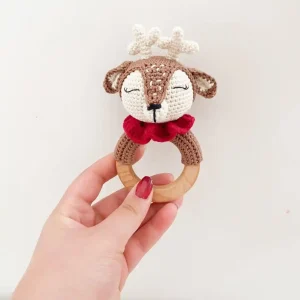 Hochet Cerf édition limitée de Noël