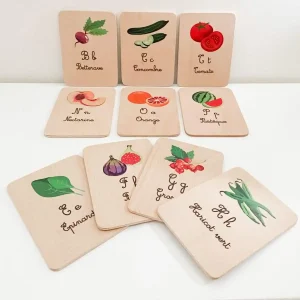 Imagier en Bois Naturel