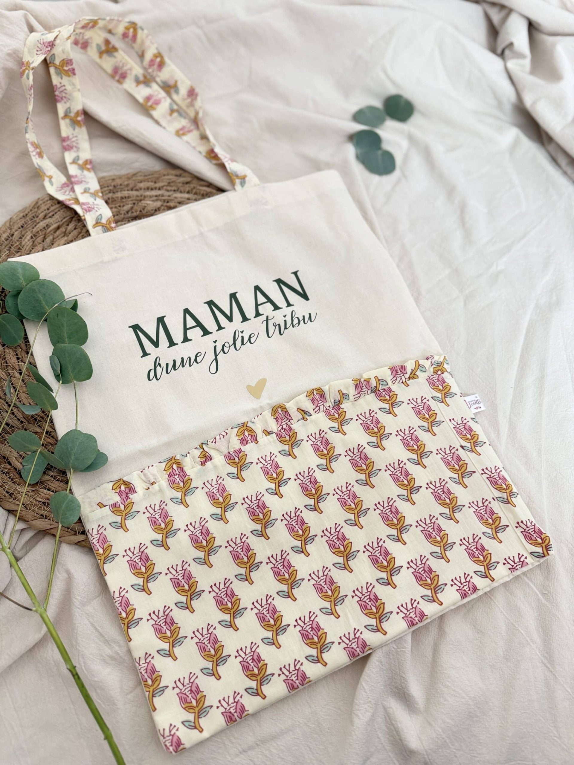 Tote bag, tulipe boho – Image 6