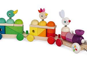 Train géant multicolor Zigolos – Janod